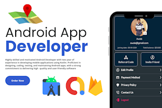 create a fully functional android app for your business