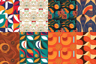 design unique seamless patterns