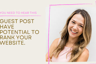 provide guest post service