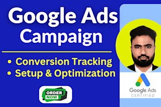 setup google ads adwords campaign with ads optimization