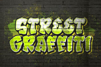 make street graffiti for you
