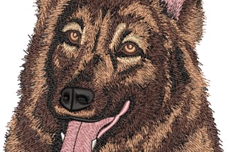 do  embroidery digitizing your dog, pet, horse and cat asap