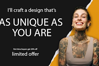 do custom tattoo design geometric and realistic fusion
