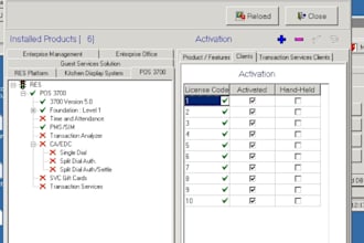 do simphony cloud configurations