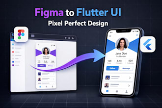convert figma or xd design to responsive flutter app UI