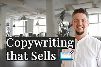 write high converting copy for salespage, landingpage, vsl, funnel, email, ads