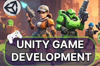 provide unity game development, monetization and multiplayer