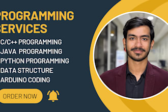assist in oop programming, data structure programming
