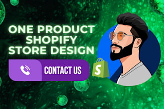 create a shopify one product sales page to boost conversions