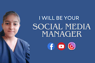 be your social media manager