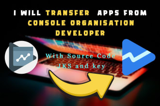 transfer apps to your google play console