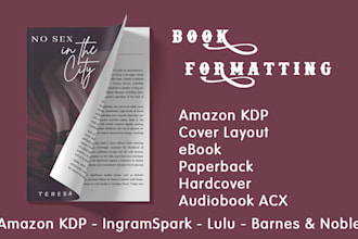 do amazon kdp book cover formatting editing layout for paperback and ebook