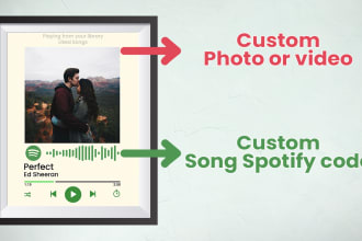 create personalized spotify qr code gift designs