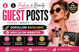publish fashion and beauty guest posts on high da websites