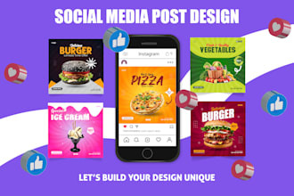 do attractive ig and fb posts designed just for you