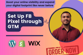 setup or fix facebook pixel on your website through GTM