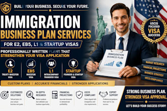 immigration business plan services for e2 eb5 l1 and startup visas