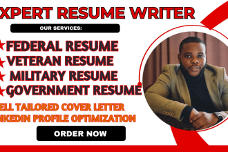 write federal usajobs government executive and military to civilian resume