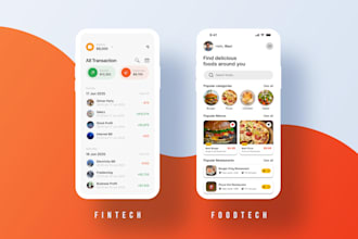 design stunning figma mobile app UI UX with app screenshots for ios and android