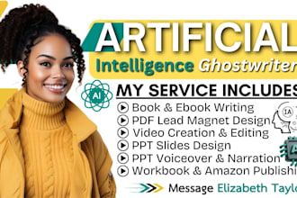 write ebook on ai, machine learning, cybersecurity, lead magnet, ghostwriter