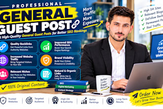 do high da guest post, general guest post with do follow backlinks
