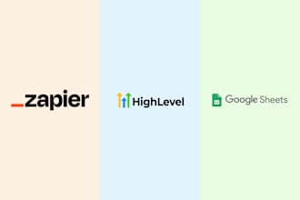 do sales automation in go high level, zapier, app script