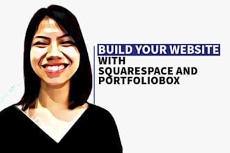 build your website with any web builder like squarespace