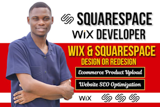 build wix squarespace membership website design squarespace developer code seo