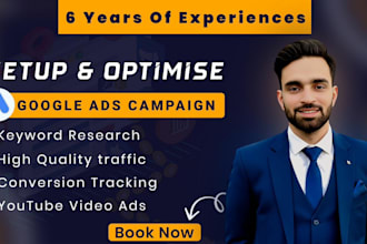 setup google ads conversion tracking, ga4 ecommerce tracking, ppc campaign