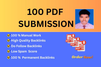 submit a pdf of 100 documents with a sharing website