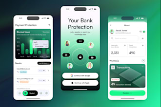 develop fintech app, bank app, loan app with expertise