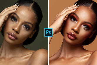 do high end beauty retouch