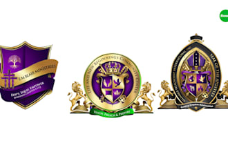 create a church religious, ministry seal, and business logo