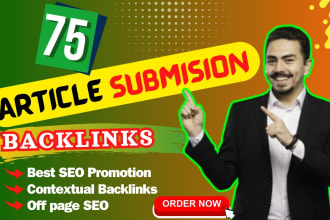 do article submission backlinks unique domains authority