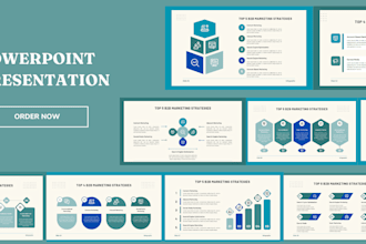 do internet research and stunning presentation design