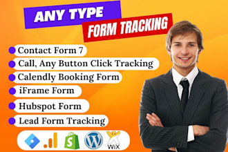 track any form like iframe, hubspot, contact form 7,calendly form by tag manager