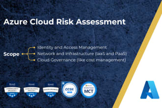 perform a risk assessment on your azure cloud environment