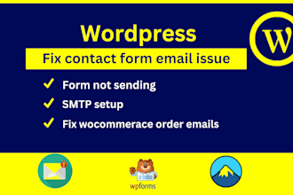 correct the contact form email issue in wordpress SMTP, wpforms and woocommerce