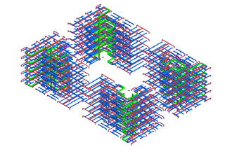draw architectural plans in autocad 2d and revit mep