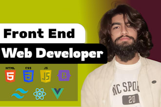 build or rebuild your website using react, HTML, CSS, tailwind, bootstrap or mui