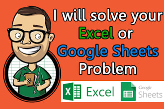 create excel spreadsheet, google sheet with functions, and formulas
