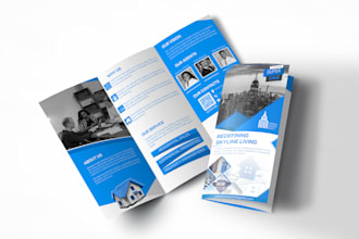 create custom real estate brochure design for you in 24 hrs