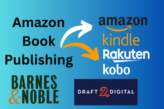 publishing book on amazon kdp lulu , ingramspark, book formatting, book promtion