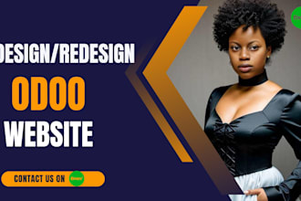 design, develop, redesign, revamp, fix odoo website