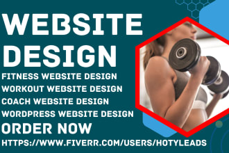 build health fitness workout coach consulting trainer therapy wordpress website