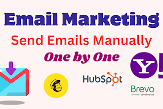 send emails manually one by one for you