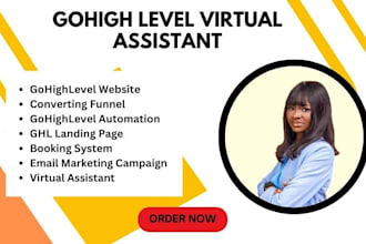 setup gohighlevel website ghl funnels landing page keap virtual assistant