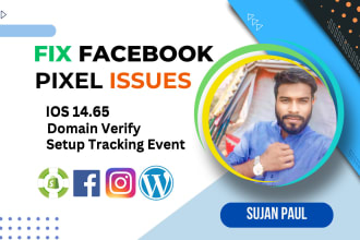 fix facebook pixel issues, set up pixel correctly