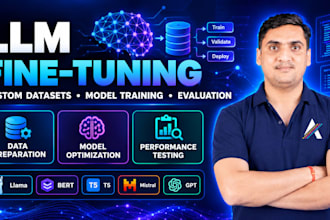 fine tune llm models with a custom dataset