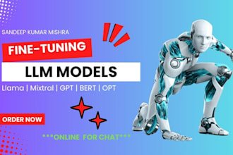 fine tune llm models with a custom dataset